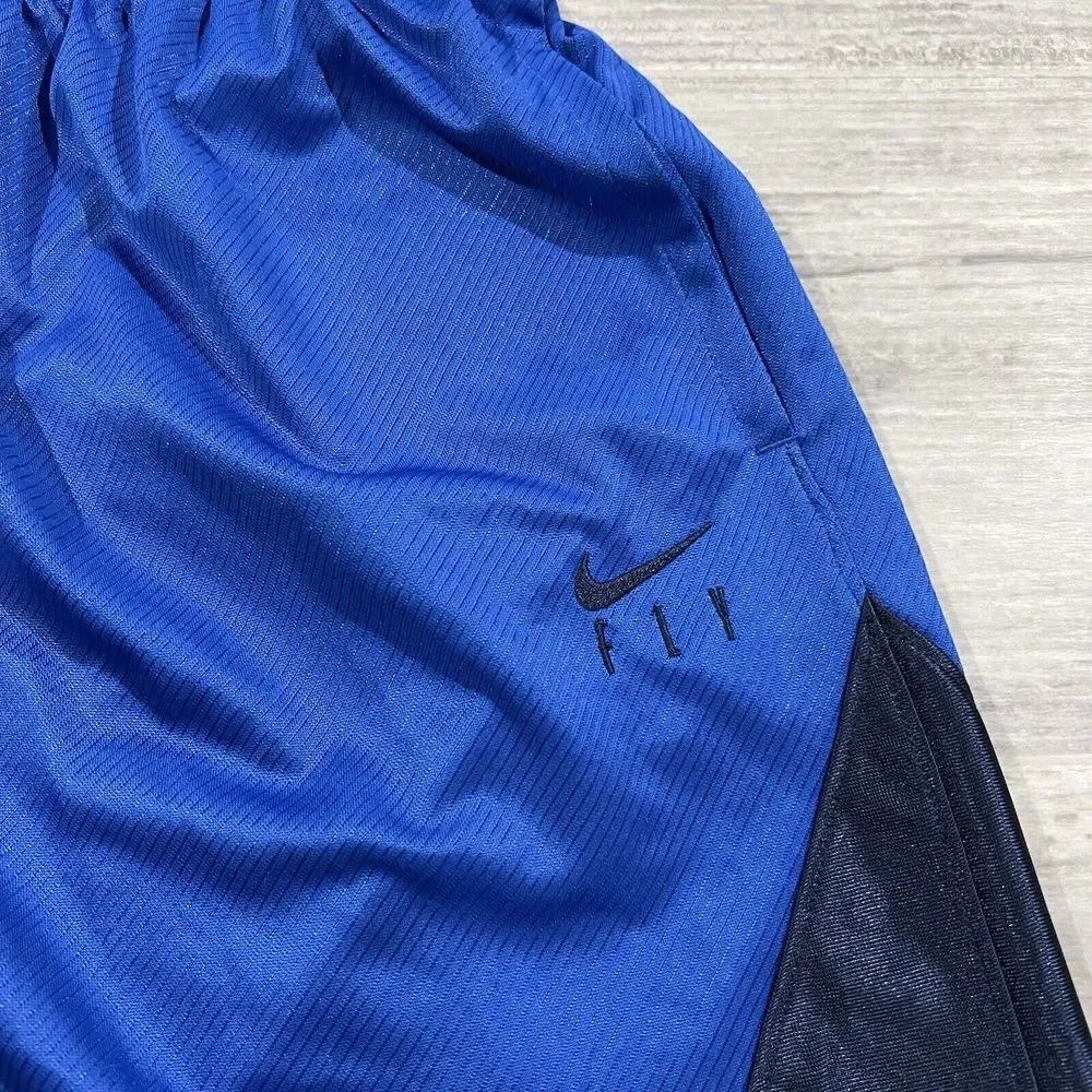 Nike Women's‎ Dri-Fit iSoFly Basketball Shorts Loose DH7363-481 BLUE Size XS